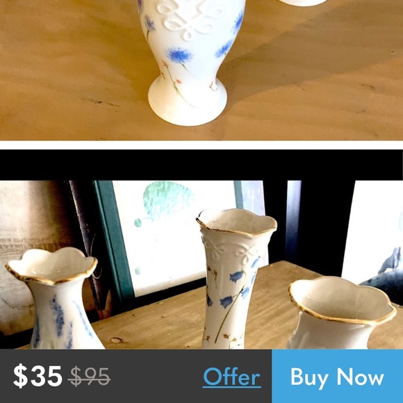 LENOX CHINA BUD VASE - Picture 10 of 10